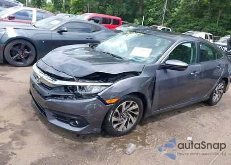 2018 Honda Civic Ex z USA, uszkodzony, nr VIN 2HGFC2F71JH501947